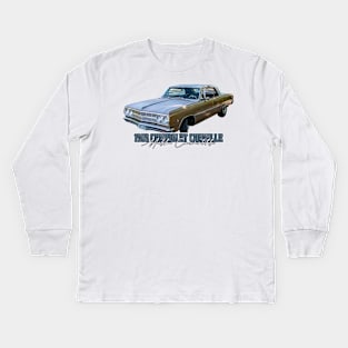 1965 Chevrolet Chevelle Malibu Convertible Kids Long Sleeve T-Shirt